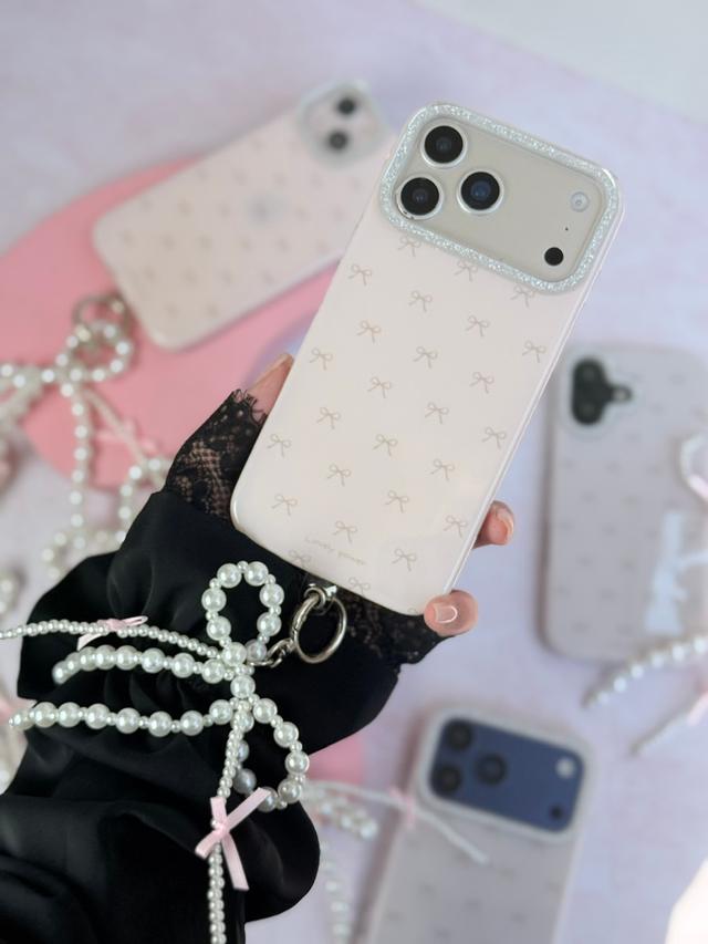 قاب Pink Bow با آویز 