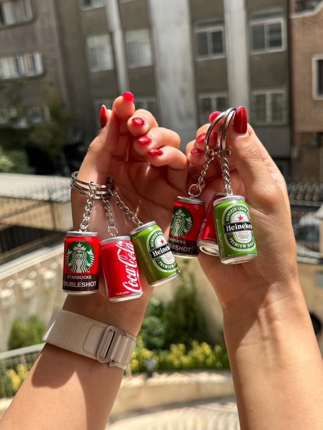 جا کلیدی قوطی نوشیدنی 