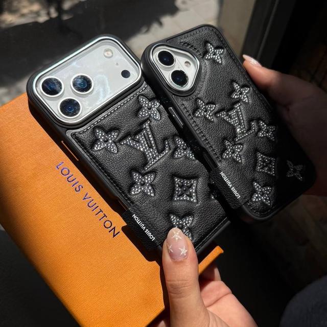 Black LV diyamond c4765