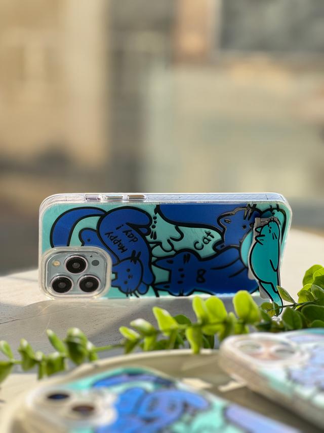 استند Happy Blue Cat 