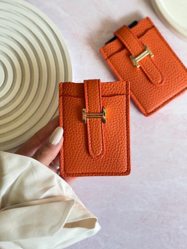 جاکارتی چرمی هرمس نارنجی