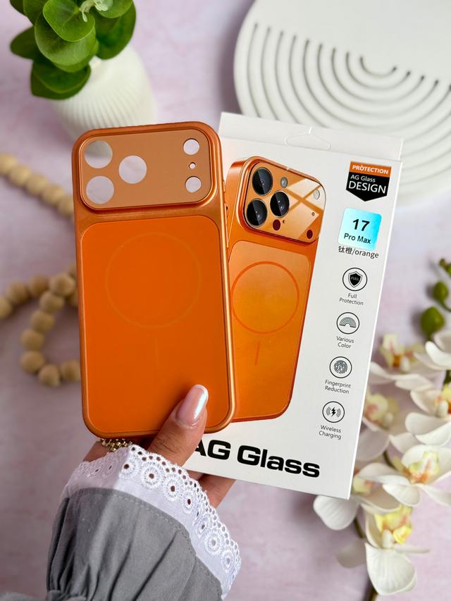 قاب AG GLASS ^ نارنجی ^