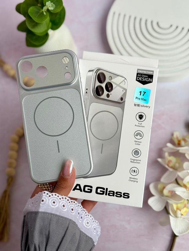 قاب AG GLASS ^ نقره ای ^
