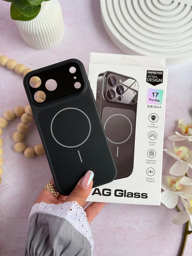 قاب AG GLASS ^ مشکی ^
